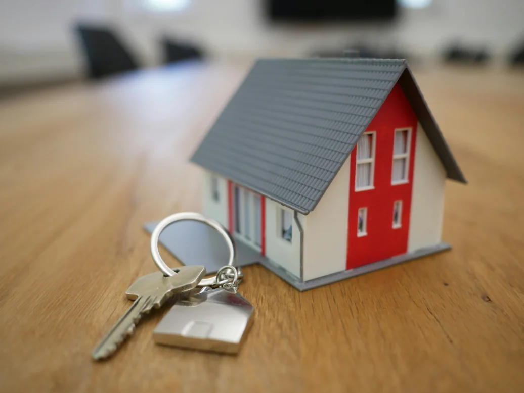House keys ready for handover to the property manager
